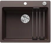 BLANCO ETAGON 6-F | Granitsp&uuml;le aus SILGRANIT cafe | Einbauart: Fl&auml;chenb&uuml;ndig 