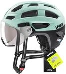 uvex Finale Visor - sicherer City-Helm f&uuml;r Damen und Herren - Filterkategorie 1 -