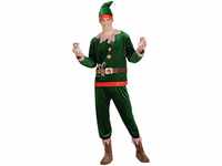 WIDMANN MILANO PARTY FASHION - Kostüm Elf Santas Helfer, Weihnachten, Wichtel,