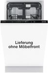 Gorenje GV583C10 Vollintegrierbarer Geschirrsp&uuml;ler, 45cm, 10 Ma&szlig;gedecker, TotalDry
