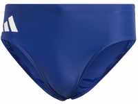 adidas Men's Solid Swim Trunks Badehose, Dark Blue/Blue Burst, 34
