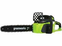Greenworks Akku-Kettensäge GD40CS40 (Li-Ion 40V 11 m/s Kettengeschwindigkeit...
