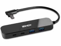 LINDY 4 Port USB 3.2 Gen 2 Hub, 43334
