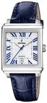 Festina Damen Uhr Analog Leder Blau - Quarzwerk - Mineralglas hochresistent - 5 ATM