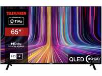 Telefunken 65 Zoll QLED Fernseher/TiVo Smart TV (4K UHD, HDR Dolby Vision, Dolby