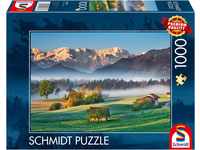 Schmidt Spiele 59762 Garmisch-Partenkirchen, Murnauer Moos, 1000 Teile Puzzle