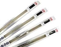 Prym Ergonomische Einpunkt-Stricknadeln/Nadeln, Kunststoff, 6 mm, 35 cm L&auml;nge,
