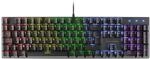Mars Gaming MK422 Schwarz, Italienische Sprache, Mechanische Gaming Tastatur RGB,