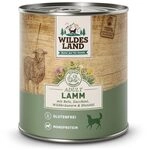 Wildes Land Nassfutter f&uuml;r Hunde, Lammgeschmack, 150 g (8 St&uuml;ck)