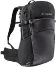 VAUDE Wanderrucksack Wizard Schwarz 24+4, wasserabweisender Rucksack Damen & Herren,