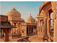 Rasch Fototapete 363517 - Vliestapete mit indischen Tempel in Braun Orange Blau...