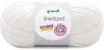 Gr&uuml;ndl Wolle Shetland - Winterwolle - 1 Kn&auml;uel 100 g, Wei&szlig; | Dicke Wolle zum