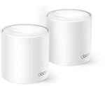 TP-Link Deco X1500 Mesh WLAN Set (2 Pack), Wi-Fi 6 AX1500 Dual Band Router &