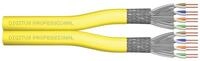 DIGITUS 500 m Cat 7A Netzwerkkabel &ndash; S-FTP (PiMF) Duplex &ndash; BauPVO B2ca &ndash; LSZH