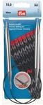 Prym 212232 Rundstricknadeln MS 60 cm 10,00 mm silberfarbig