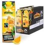 Pfanner Fairtrade Orangensaft (8 x 1 l) &ndash; 100% Orange &ndash; reich an Vitamin C -