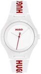 Hugo Analog Quarzuhr f&uuml;r Herren Kollektion #LIT for HIM mit Silikonarmband