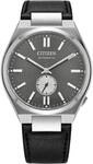 Citizen Herren Analog Automatik Uhr mit Leder Armband NK5010-01H