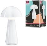 Paulmann 76995 LED Akkutischleuchte 3-Step-Dim Onzo IP44 2700K 2,6W Wei&szlig; Mobile