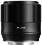 TTArtisan 56 mm F1.8 Autofokus AF Objektiv mit Metallgeh&auml;use, kompatibel mit