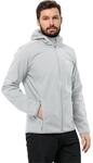 Jack Wolfskin Herren Bornberg Hoody M Softshelljacke, Cool Grey, 3XL EU