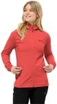 Jack Wolfskin Damen Baiselberg Hooded Fz W Fleece-Jacke, Vibrant Red, XL EU