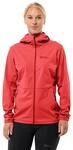 Jack Wolfskin Damen Feldberg Hoody W Softshelljacke, Vibrant Red, M EU