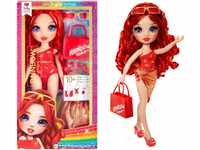 Rainbow High Swim & Style - Ruby (Rot) - 28 cm Große Puppe mit Schimmerndem...