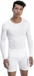 PUMA Herren Liga Baselayer Tee Ls Shirt, Puma White, 60-62 EU