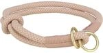 TRIXIE Soft Rope Zug-Stopp Halsband Gr&ouml;&szlig;e L: Halsumfang 50 cm/13 mm in rosa -
