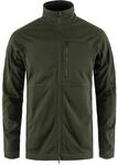 Fj&auml;llr&auml;ven Herren Abisko Lite Fleece Jacke, Deep Forest, L