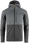 Fj&auml;llr&auml;ven Herren Abisko Trail Fleece Jacke, Iron Grey/Grey, L