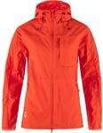 Fj&auml;llr&auml;ven Damen High Coast Wind Jacke, Flame Orange, L