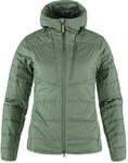 Fj&auml;llr&auml;ven Damen Keb Padded Hoodie Jacke, Patina Green, M