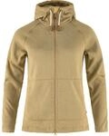 Fj&auml;llr&auml;ven Damen &Ouml;vik Fleece Hoodie Jacke, Dune Beige, L