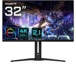 Gigabyte AORUS FO32U2P 32” OLED Gaming Monitor - 3840 x 2160 (UHD), 240Hz, 0,03ms, Gigabyte AORUS FO32U2P 32” OLED Gaming Monitor - 3840 x 2160 (UHD), 240Hz, 0,03ms,