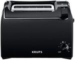 Krups Pro Aroma Toaster, 6 Toasterstufen, integrierter Br&ouml;tchenw&auml;rmer,