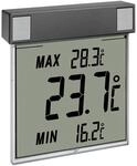TFA Dostmann Digitales Fenster Thermometer, 30.1025.10, zur Ermittlung der
