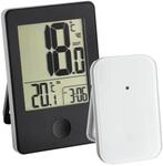 TFA Dostmann Pop Funk-Thermometer, Au&szlig;en- oder Innentemperatur in Gro&szlig;format,