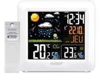 La Crosse Technology - WS6820 Funk-Wetterstation mit farbigem LCD-Display -...