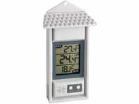 TFA Dostmann Digitales Thermometer für innen oder außen, 30.1039, wetterfest,