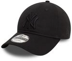 New Era New York Yankees MLB League Essential Tonal Schwarz Verstellbare...