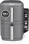 Ninja Double Stack XL Air Fryer Hei&szlig;luftfritteuse, 9,5L Airfryer, SL400EU 
