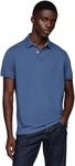 Tommy Hilfiger Herren Poloshirt Kurzarm 1985 Regular Fit, Blau (Aegean Sea), S