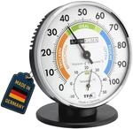 TFA Dostmann Pr&auml;zisions Thermo-Hygrometer, 45.2033, zur Raumklimakontrolle, Analog,