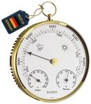 TFA Dostmann Analoge Wetterstation mit Metallring, 20.3006, zur lokalen