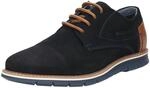 bugatti Herren's Simone Comfort Schn&uuml;rschuh, Blau, 46