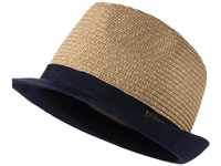 Sterntaler Strohhut zweifarbig für Jungen UV 50+ - Hut für Kinder mit farbiger