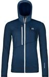 ORTOVOX FLEECE GRID HOODY, Fleecejacke mit Kapuze, Damen