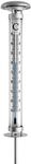 TFA Dostmann Analoges Gartenthermometer Solino, 12.2057, mit Solarbeleuchtung,